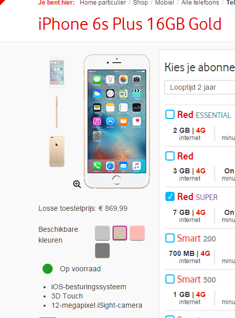 Twinkelen Voorbereiding de jouwe Vodafone geeft klanten foutieve informatie bij bestellen – ComputerGeek.nl